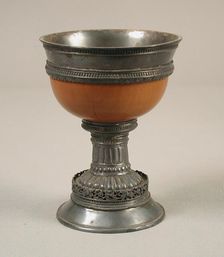Mazer Bowl and Foot, British, early 20th century (original dated ca. 1529). Creator: Unknown