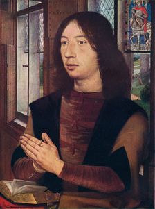 Maarten van Nieuwenhove, from The Diptych of Maerten van Nieuwenhove 1487. Artist: Hans Memling