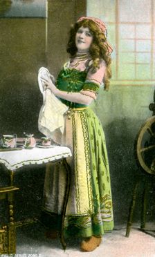 Mabel Love (1874-1953), English actress and dancer, 1903