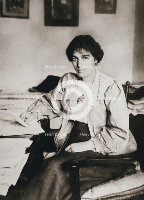 Mabel Tuke, Joint Honourary Secretary of the Women's Social and Political Union (WSPU), c1908. Artist: Unknown