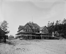 Macatawa Park Hotel, Macatawa Park, Mich., between 1890 and 1901. Creator: Unknown