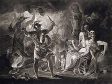 Macbeth, the Three Witches and Hecate, 1805. Artist: John Boydell