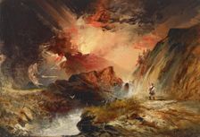 Macbeth and the Witches (possibly Highland Fantasy), about 1858-1859. Creator: Thomas Moran