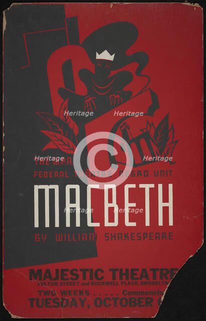 Macbeth, New York, [1930s]. Creator: Unknown.