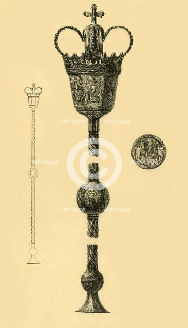 Mace, 1696, (1881).  Creator: W. W. McCarty.