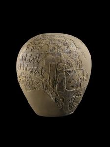 Mace-head of Scorpion king, Dynasty 0, (3100 BC-3000 BC)