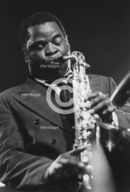 Maceo Parker, North Sea Jazz Festival,2001. Creator: Brian Foskett.
