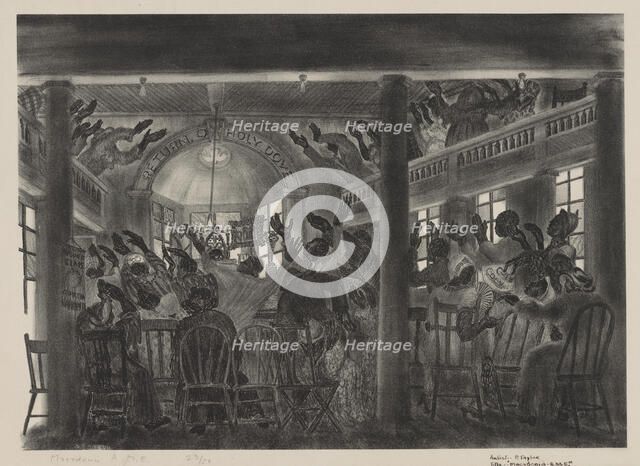 Macedonia A.M.E., ca.1934. Creator: Prentiss Taylor.