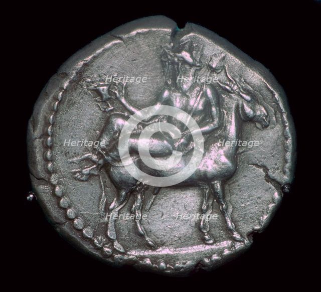 Macedonian coin of the fifth century BC. Artist: Unknown