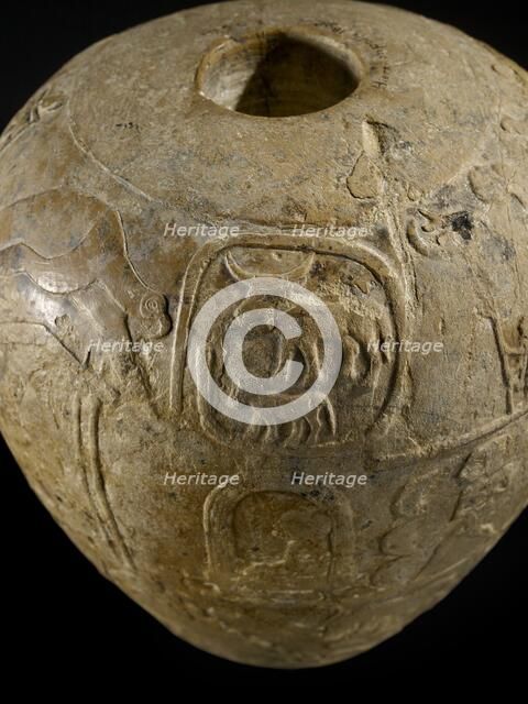 Macehead of Narmer, Protodynastic Period (Egypt),  c3300 - c3200 BC. Artist: Unknown.