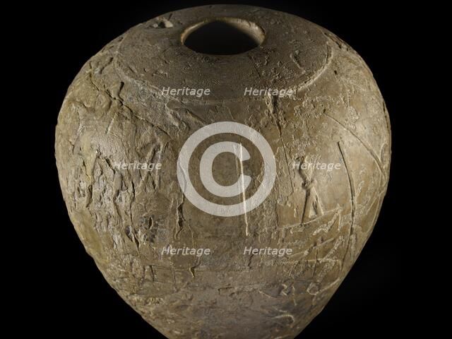 Macehead of Narmer, Protodynastic Period (Egypt), c3300 - c3200 BC. Artist: Unknown.