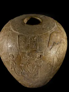 Macehead of Narmer, Protodynastic Period (Egypt), c3300 - c3200 BC