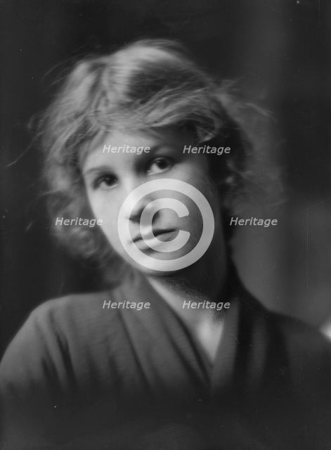 MacKaye, Percy, daughter of, portrait photograph, 1914 or 1915. Creator: Arnold Genthe.