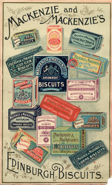 Mackenzie & Mackenzie's Edinburgh Biscuits, 19th century