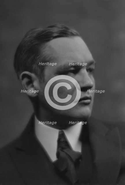 Mackenzie, Cameron, Mr., portrait photograph, 1916 Feb. 15. Creator: Arnold Genthe.