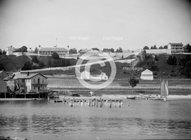 Mackinac Island, between 1880 and 1930. Creator: Unknown.
