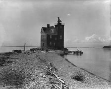 Mackinac Island from Round Island, c1899. Creator: Unknown