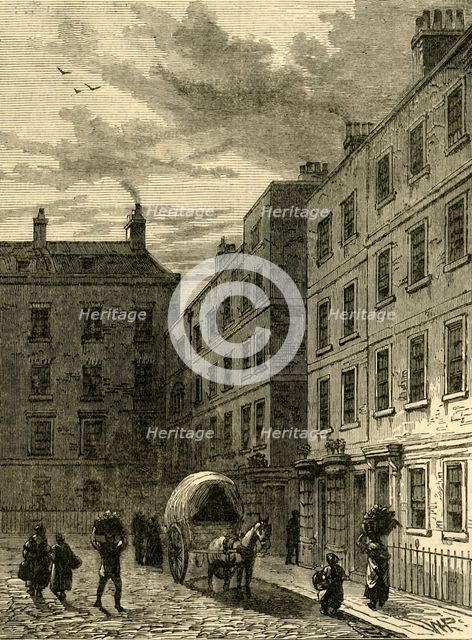 'Macklin's House, Tavistock Row', (1881). Creator: Unknown.