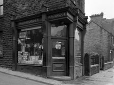 Mackridge's ironmonger's shop, Wombwell, South Yorkshire, 1962. Creator: Michael Walters