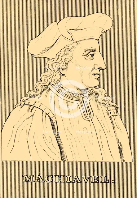 'Machiavel', (1469-1527), 1830. Creator: Unknown.