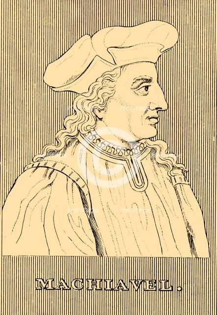'Machiavel', (1469-1527), 1830. Creator: Unknown.