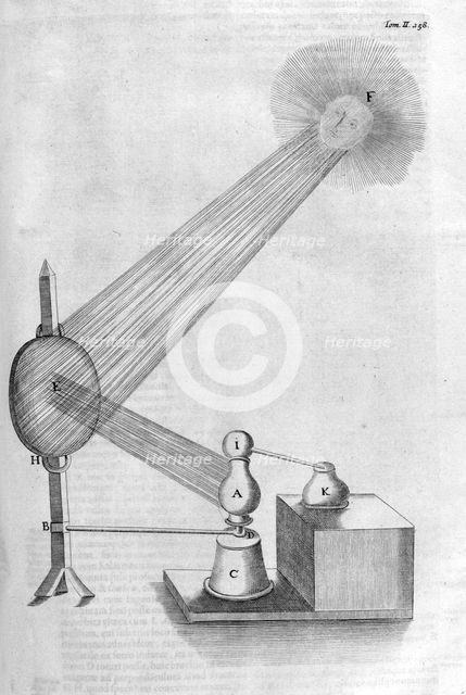 Machine, 1678. Artist: Athanasius Kircher