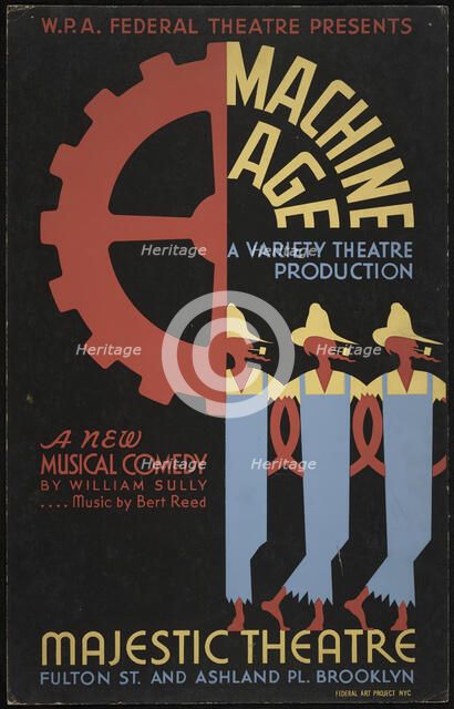 Machine Age, New York, 1937. Creator: Unknown.