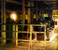 Machine department, Oka River, 1912. Creator: Sergey Mikhaylovich Prokudin-Gorsky