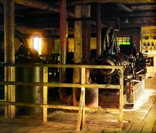 Machine department, Oka River, 1912. Creator: Sergey Mikhaylovich Prokudin-Gorsky