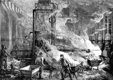 Machine for making gas at the South Metropolitan Gas Company’s works, 1890. Creator: W. H.