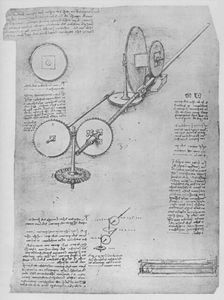Machine for Shaping Iron Rods for Making Cannon c1480 (1945). Artist: Leonardo da Vinci