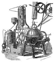Machine for Raising Dough at Messrs. Carr and Co.'s Works, Carlisle, 1857. Creator: Unknown