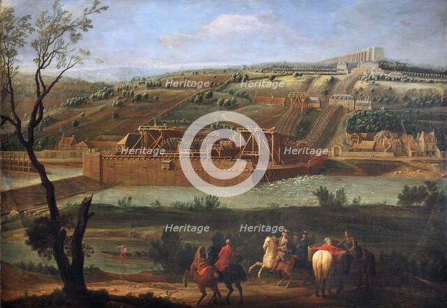 Machine of Marly and the Louveciennes Aqueduct, 1723.