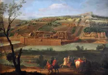 Machine of Marly and the Louveciennes Aqueduct, 1723
