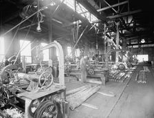Machine shop, Merchants Despatch Transportation Co. [Company], between 1900 and 1905. Creator: Unknown