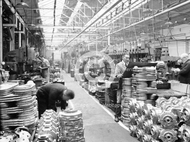 Machine shop at Ariel Motors, c1950. Artist: Unknown