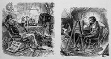 Machinery ahead of art - The portrait taker - The portrait painter, between c1888 and c1938. Creator: Unknown