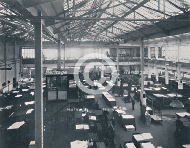 'Machinery Hall', 1916. Artist: Unknown.