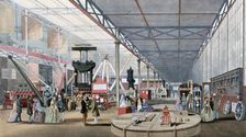 Machinery Hall, Crystal Palace Exhibition, London, 1851