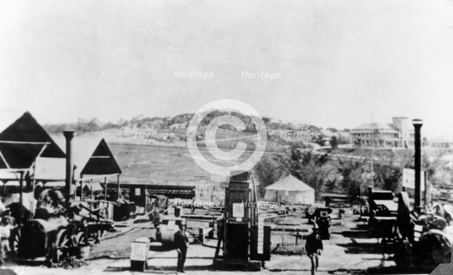 Machinery Hill, First Brisbane Exhibition, 1876. Creator: Unknown.