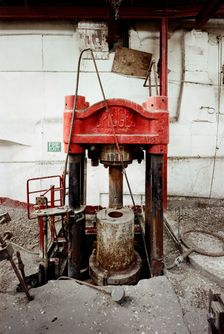 Machinery in the Lead Shot Tower, Cheese Lane, Bristol, 2000. Artist: JO Davies