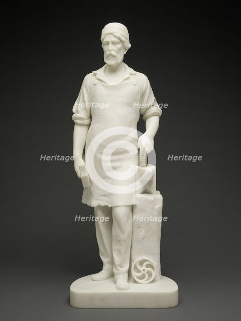 Machinist, c. 1859. Creator: Emma Stebbins.