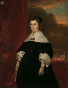 Machteld Bas (d 1681). Wife of Abraham de Visscher, 1667-1672. Creator: Jacob Adriaensz. Backer