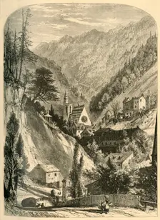 Machu Chunk, from Foot of Mount Pisgah 1872. Creator: Harry Fenn