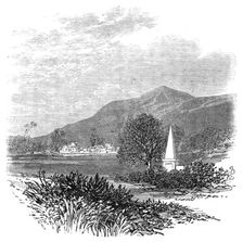 Machurda Village, India,...tomb of...Latouche and Hebbert, killed in conflict with...Wagheers, 1869. Creator: Unknown