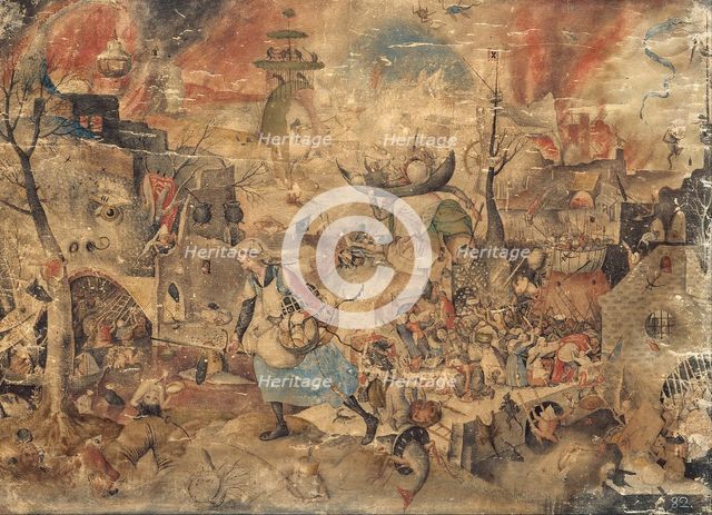 Mad Meg (De Dulle Griet). Artist: Bruegel (Brueghel), Pieter, the Elder (ca 1525-1569)