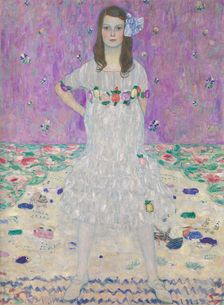 Mäda Primavesi (1903-2000), 1912-13. Creator: Gustav Klimt