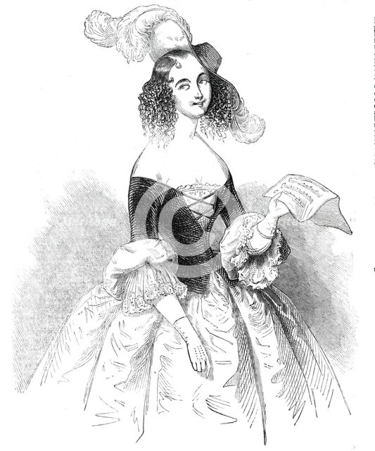 Madam Anna Thillon, 1844. Creator: Unknown.