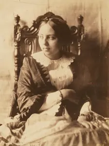 Madame Marie Benoist née Devéria, about 1850-1855. Creators: Achille Deveria, Théodule Deveria, Octave Benoist