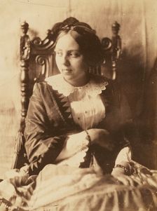 Madame Marie Benoist née Devéria, about 1850-1855. Creators: Achille Deveria, Théodule Deveria, Octave Benoist